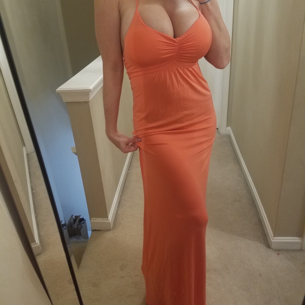 Tart Maxi Dress orange XS - Picture 3 of 4